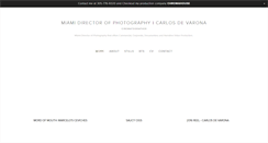 Desktop Screenshot of carlosdevarona.com